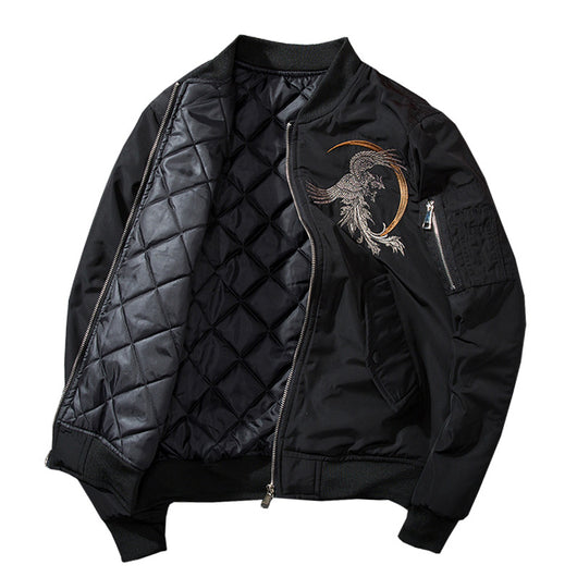Chaqueta Bombardero Phoenix Piloto Aviador para Parejas - Uniforme Deportivo Unisex - Image 2