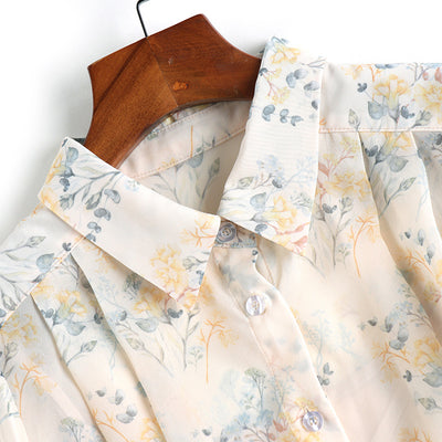 Conjunto de 3 Piezas: Camisa Estampada con Tirantes y Falda Corta - Image 9