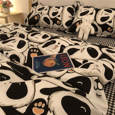 Juego de Sábanas y Funda Nórdica de Algodón Lavado con Estampado Infantil - Image 13