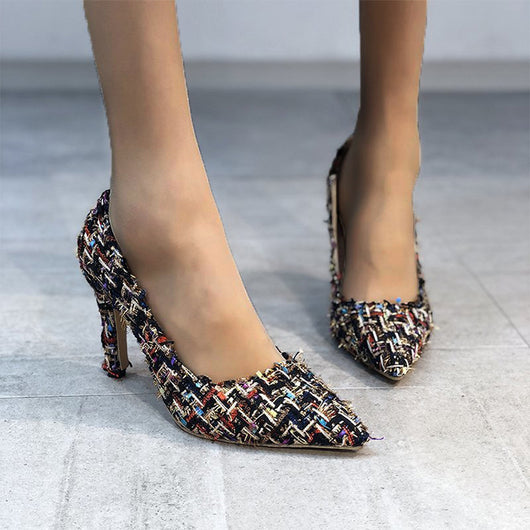 Zapatos Casuales Punta Fina Boca Baja para Mujer - Image 9