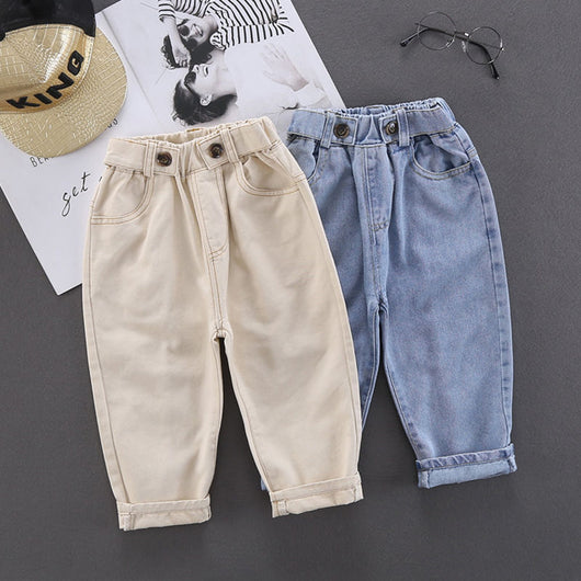 Pantalones Estilo Occidental para Bebé - Diseño Moderno Coreano - Image 9
