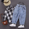 Pantalones Estilo Occidental para Bebé - Diseño Moderno Coreano