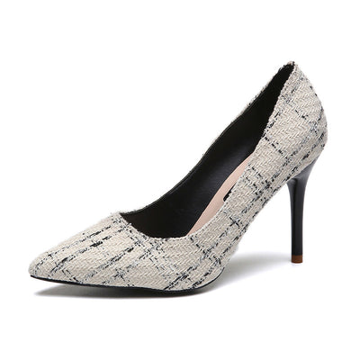 Tacones Stiletto Elegantes de Boca Abierta - Zapatos de Tacón Alto para Mujer - Image 11