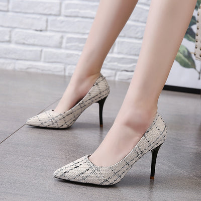 Tacones Stiletto Elegantes de Boca Abierta - Zapatos de Tacón Alto para Mujer - Image 5