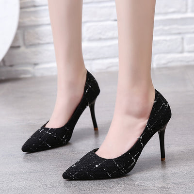 Tacones Stiletto Elegantes de Boca Abierta - Zapatos de Tacón Alto para Mujer - Image 3