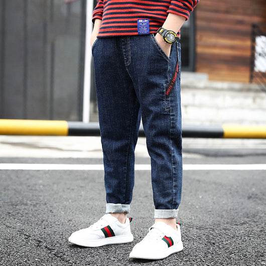 Pantalones Vaqueros Elásticos para Niño - Colección Primavera Otoño - Image 8