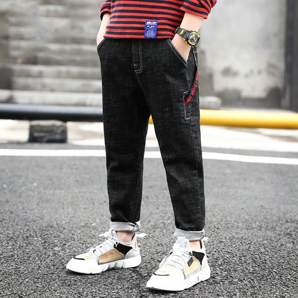 Pantalones Vaqueros Elásticos para Niño - Colección Primavera Otoño
