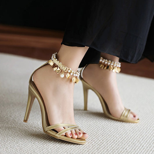 Sandalias de Tacón Alto Stiletto Estilo Hada - Zapatos de Moda para Mujer - Image 5