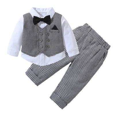 Traje Caballero de Manga Larga para Bebé - Primavera y Otoño - Image 15