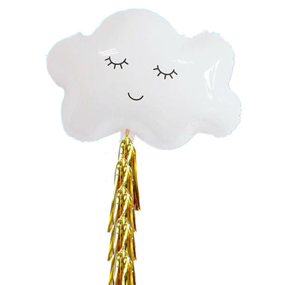 Globos Decorativos Nube Blanca para Fiestas de Cumpleaños al Aire Libre - Image 12