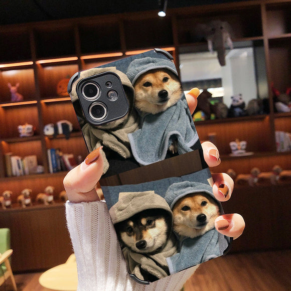 Funda para Celular con Diseño Shiba Inu Divertido y Adorable