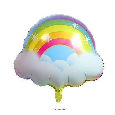 Globos Decorativos Nube Blanca para Fiestas de Cumpleaños al Aire Libre - Image 2