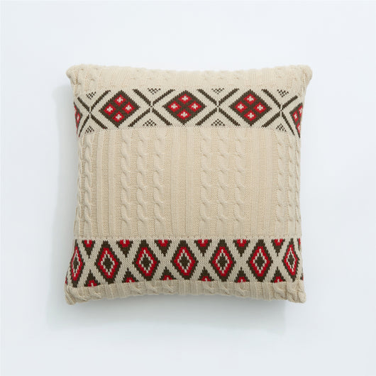 Funda de Cojín Nórdica de Punto Acolchada - Image 10