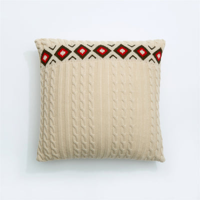 Funda de Cojín Nórdica de Punto Acolchada - Image 6