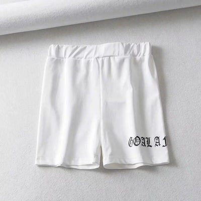 Shorts Deportivos Cintura Alta Elásticos para Mujer Fit Casual - Image 10