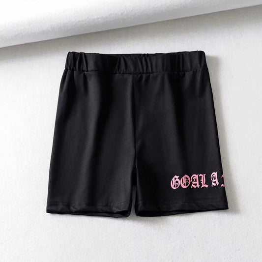 Shorts Deportivos Cintura Alta Elásticos para Mujer Fit Casual