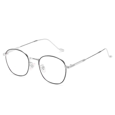 Gafas Ópticas Anti Luz Azul con Marco Metálico Retro para Hombre y Mujer - Image 8