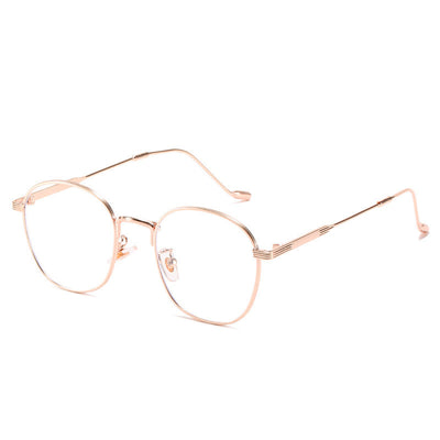 Gafas Ópticas Anti Luz Azul con Marco Metálico Retro para Hombre y Mujer - Image 2