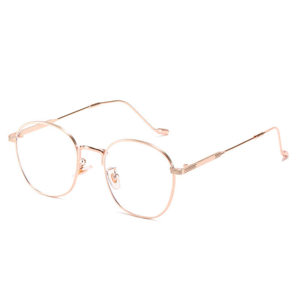Gafas Ópticas Anti Luz Azul con Marco Metálico Retro para Hombre y Mujer