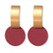 New Korean Statement Round Earrings For Women Geometric Dorado Shell Fluff Dangle Drop Earrings Brincos 2020 Fashion Jewelry M
