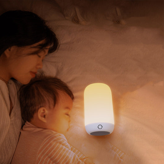 Lámpara Nocturna LED Táctil con Luz Ambiental Multicolor - Image 5
