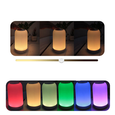 Lámpara Nocturna LED Táctil con Luz Ambiental Multicolor - Image 4