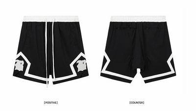 Pantalones de Baloncesto con Malla Doble Capa y Bordado - Image 8