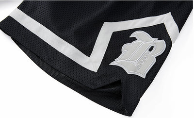 Pantalones de Baloncesto con Malla Doble Capa y Bordado - Image 5