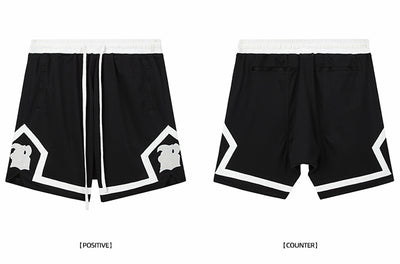 Pantalones de Baloncesto con Malla Doble Capa y Bordado - Image 6