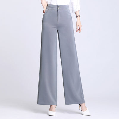 Pantalones de Cintura Alta para Mujer Talla Grande - Cómodos y Frescos para Verano - Image 10