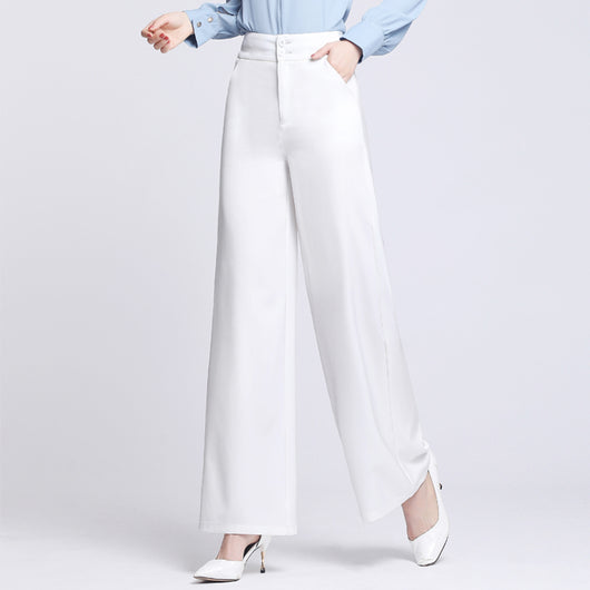 Pantalones de Cintura Alta para Mujer Talla Grande - Cómodos y Frescos para Verano - Image 9
