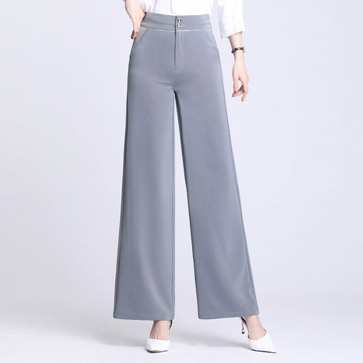 Pantalones de Cintura Alta para Mujer Talla Grande - Cómodos y Frescos para Verano - Image 4
