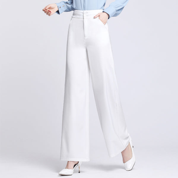 Pantalones de Cintura Alta para Mujer Talla Grande - Cómodos y Frescos para Verano