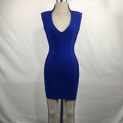 Blusa de Malla Transparente con Cuello Alzado y Escote Profundo - Image 16