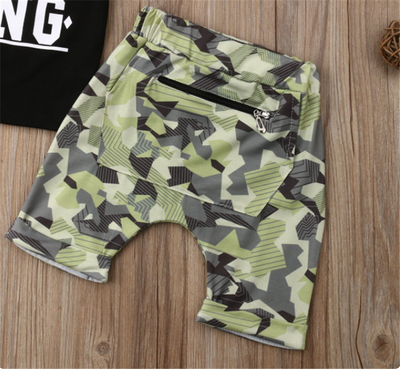 Conjunto de Pantalón Cargo Camuflado y Top Estilo Europeo Americano - Image 8