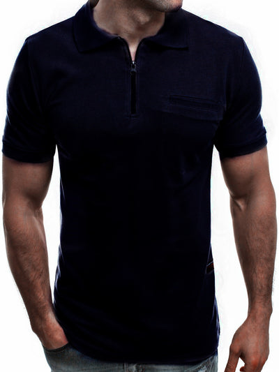 Playera Casual Manga Corta con Solapa para Hombre - Image 5