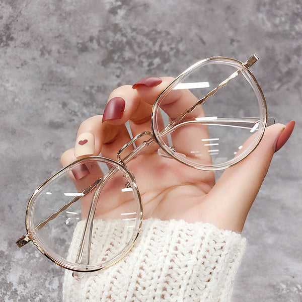 Gafas Antiluz Azul con Marco Metálico y Lente Plano - Diseño Tendencia