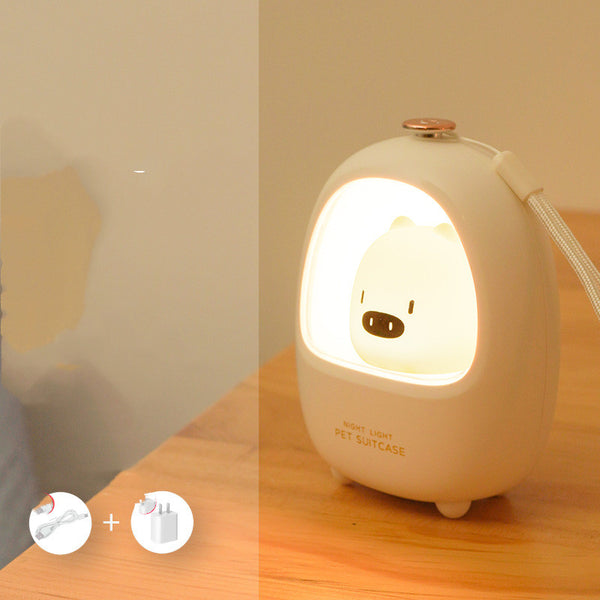 Lámpara de Noche LED Suave sin Cable - Luz Protectora para los Ojos