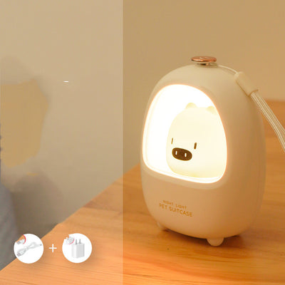 Lámpara de Noche LED Suave sin Cable - Luz Protectora para los Ojos