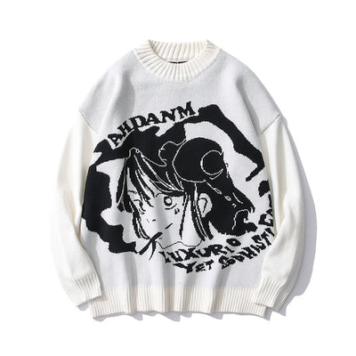 Suéter Oversized Otoño Unisex - Pullover Street Wear Manga Larga - Image 10