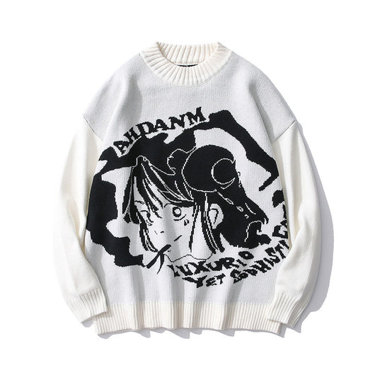 Suéter Oversized Otoño Unisex - Pullover Street Wear Manga Larga - Image 5