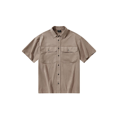 Camisa Suave de Gamuza con Bolsillos - Diseño Minimalista y Cómodo - Image 4