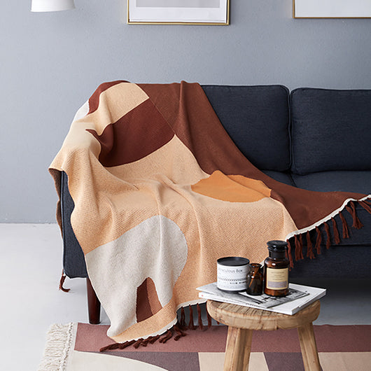 Manta Tejida Nórdica Morandi para Sofá y Cama - Manta Transpirable Multiusos - Image 8
