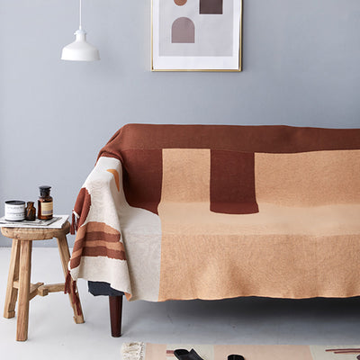 Manta Tejida Nórdica Morandi para Sofá y Cama - Manta Transpirable Multiusos - Image 11
