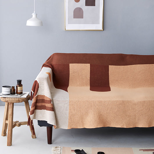 Manta Tejida Nórdica Morandi para Sofá y Cama - Manta Transpirable Multiusos - Image 11