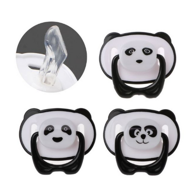 Chupete para Bebé con Tapa, Forma de Panda Tierno para Dormir Tranquilo