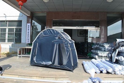 Carpa de Ciclismo Verde Mejorada para Exterior - Image 13
