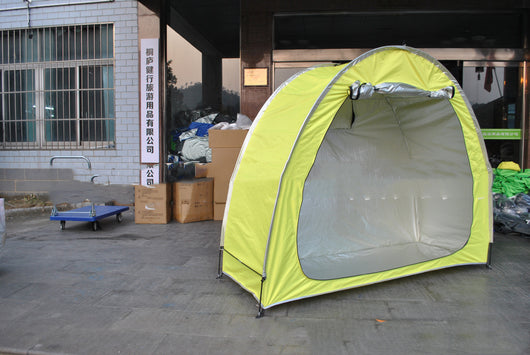 Carpa de Ciclismo Verde Mejorada para Exterior - Image 3