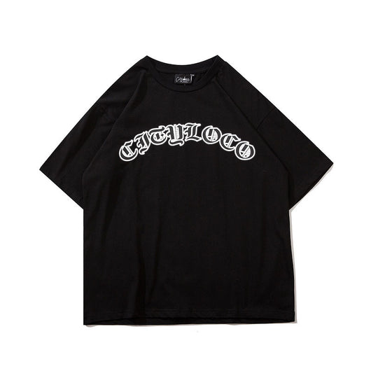 Camiseta Hip-hop Suelta de Manga Corta Unisex - Image 8