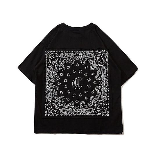 Camiseta Hip-hop Suelta de Manga Corta Unisex - Image 6